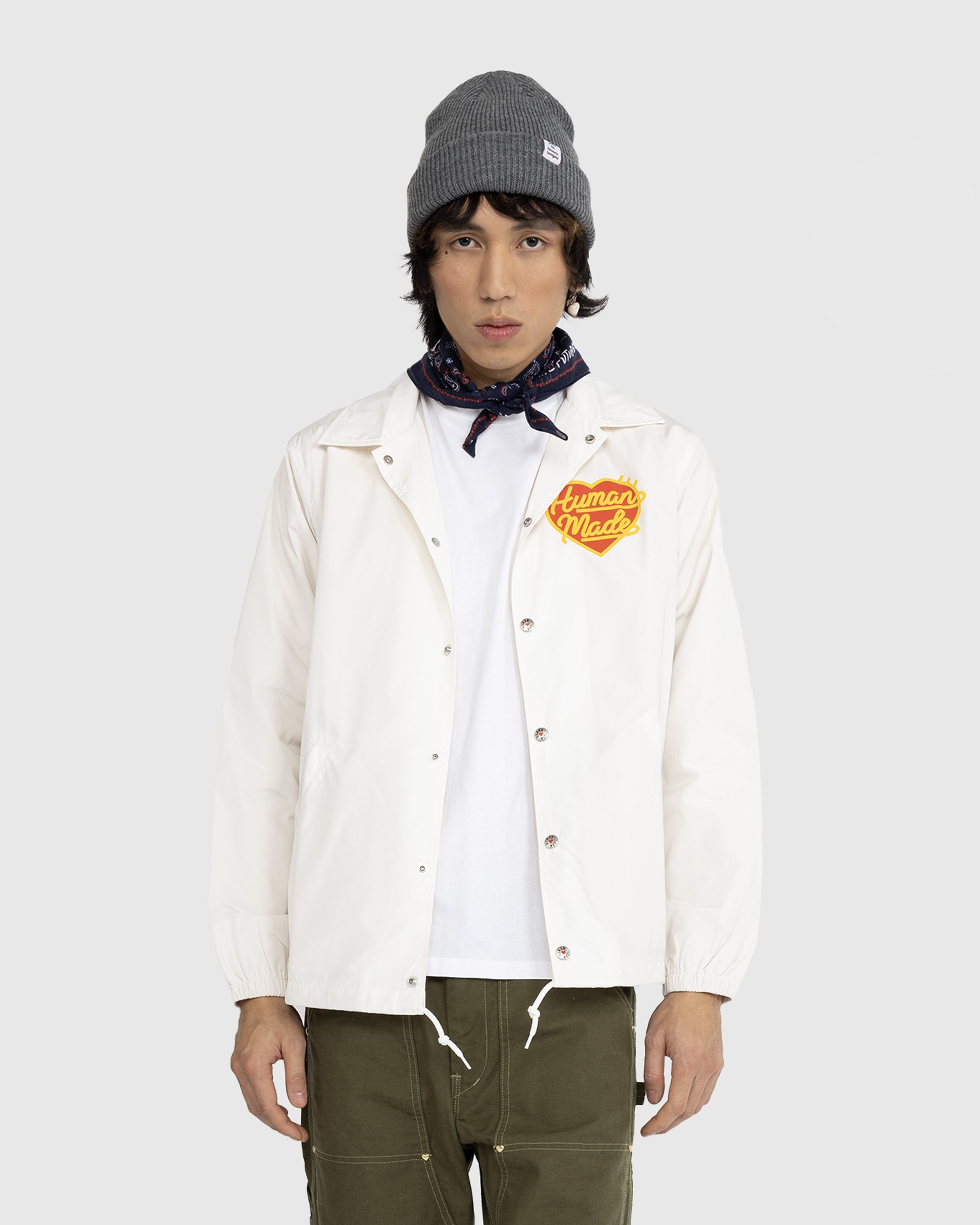 Coach hotsell jacket white